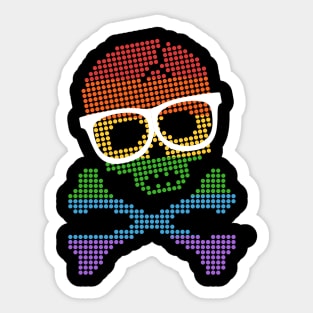 Castle Gay Skull Sticker